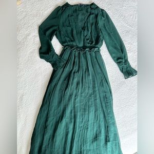 Zara pleated dress